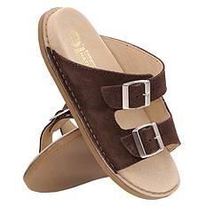 Klapki medyczne męskie regulowane