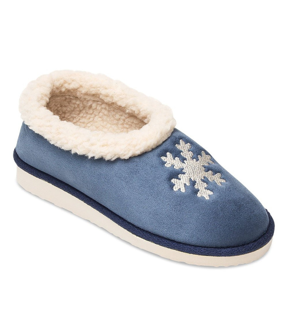 Kapcie damskie obuwie domowe ocieplane