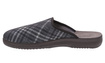 Kapcie męskie w kratę obuwie domowe