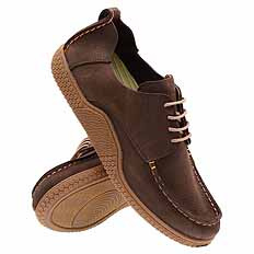 Obuwie męskie półbuty mokasyny sznurowane