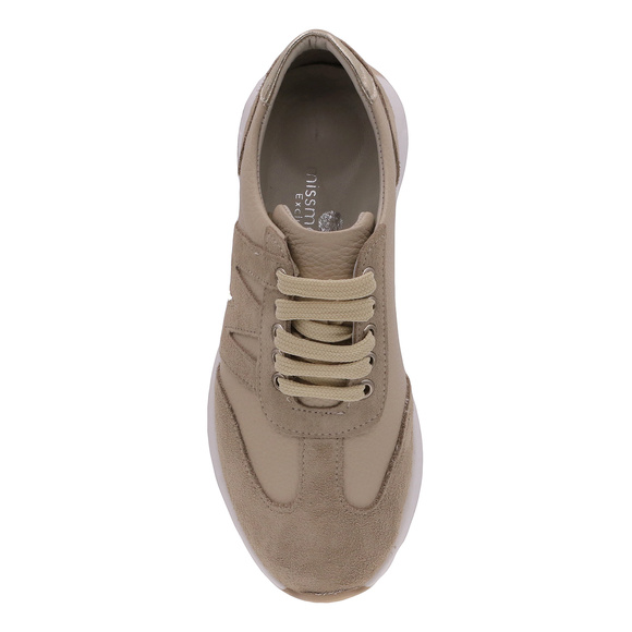 Obuwie damskie sportowe skórzane sneakersy