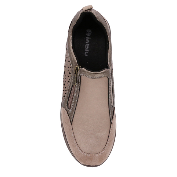 Obuwie damskie sportowe sneakers na suwak