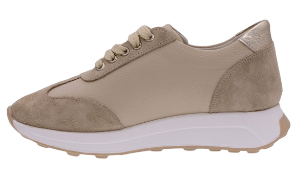 Obuwie damskie sportowe skórzane sneakersy