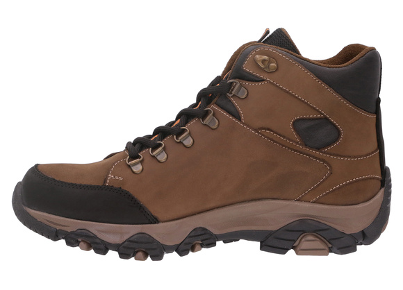 Buty trekking wysokie skórzane męskie / młodzieżowe