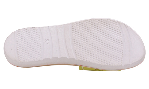 Klapki damskie letnie z wkładką komfort