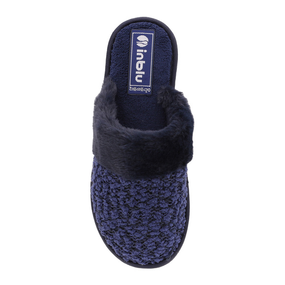 Kapcie damskie ciepłe obuwie domowe Futerko