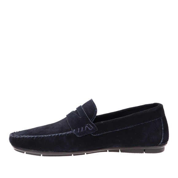 Obuwie męskie mokasyny skórzane