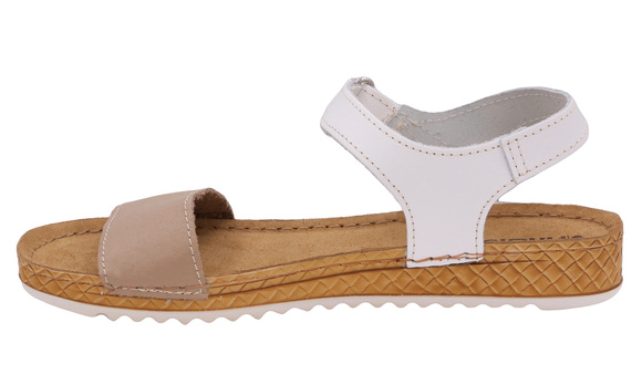 Sandały damskie na rzep