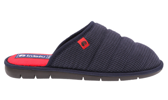 Obuwie domowe męskie klapki niskie