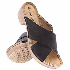 Klapki damskie klocek