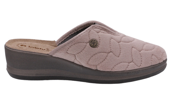 Kapcie domowe damskie wysokie z gumką