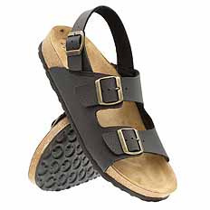 Sandały męskie rekreacyjne profilowane z regulacją