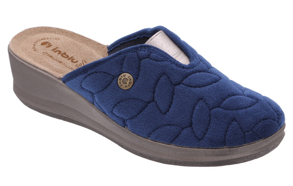 Kapcie domowe damskie wysokie z gumką