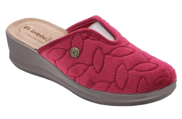 Kapcie domowe damskie wysokie z gumką