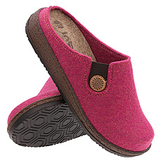 Kapcie damskie wygodne obuwie domowe Filc