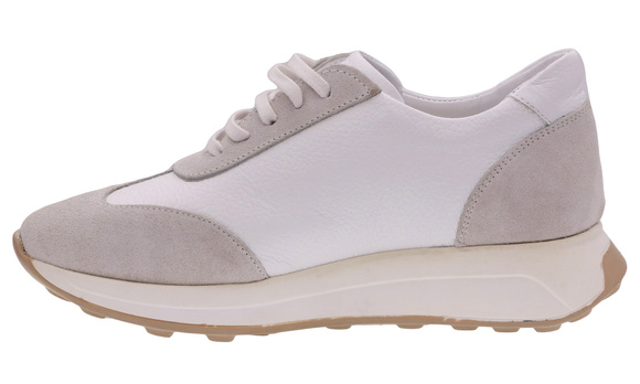 Obuwie damskie sportowe skórzane sneakersy