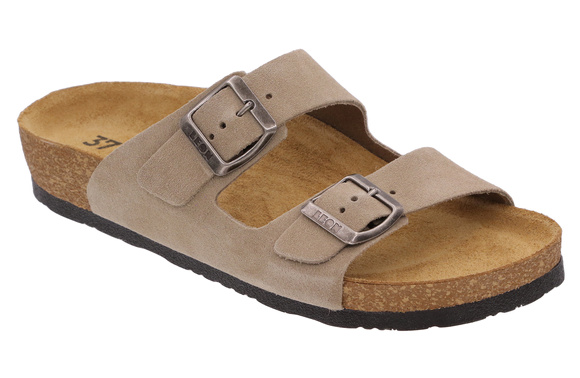 Klapki damskie casual profilaktyczne regulowane