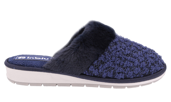 Kapcie damskie ciepłe obuwie domowe Futerko