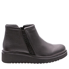 Botki zimowe niskie damskie na suwak