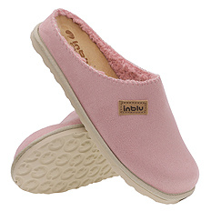 Kapcie damskie obuwie domowe ocieplane / wyjmowana wkładka