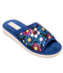 Kapcie damskie obuwie domowe odkryte palce kwiaty