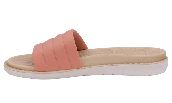 Klapki damskie letnie z wkładką komfort