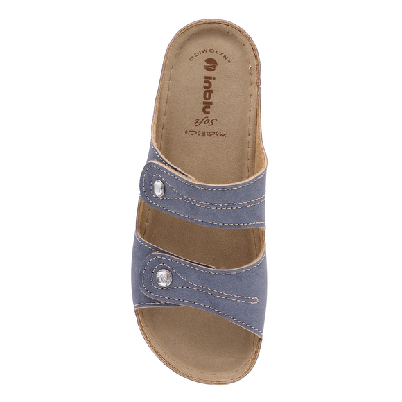 Klapki damskie profilaktyczne na rzepy