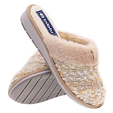 Kapcie damskie ciepłe obuwie domowe Futerko