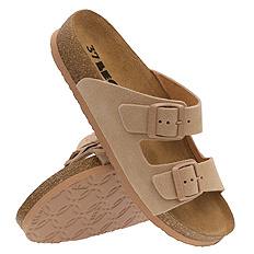 Klapki damskie casual profilaktyczne regulowane