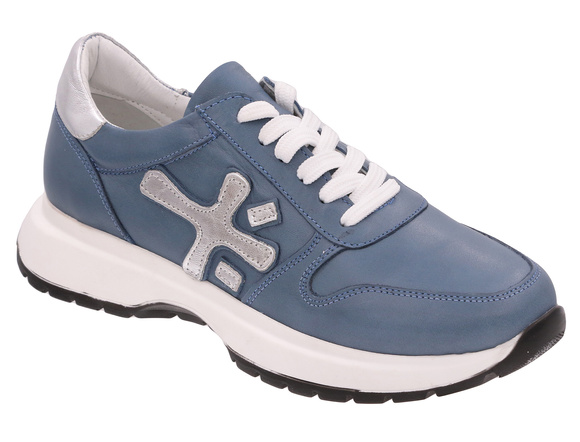 Obuwie damskie skórzane sportowe sneakersy