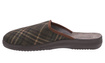 Kapcie męskie w kratę obuwie domowe