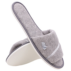 Kapcie damskie obuwie domowe odkryte palce FROTTE