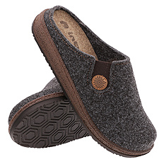 Kapcie damskie wygodne obuwie domowe Filc