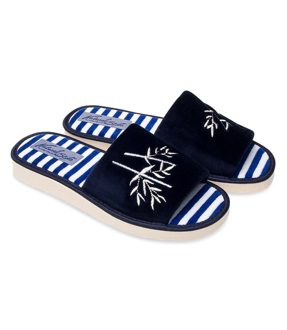 Kapcie damskie obuwie domowe odkryte palce