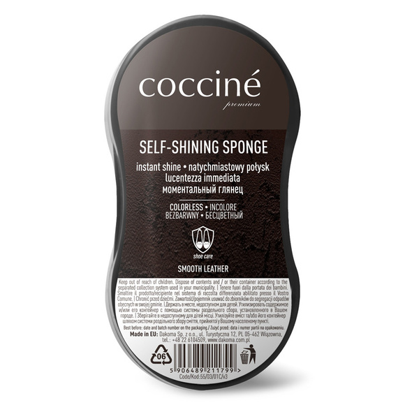 COCCINE Czyścik samonabłyszczający do skór licowych