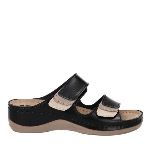 Klapki damskie profilaktyczne na rzepy