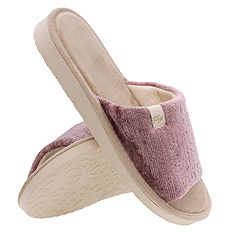 Kapcie damskie obuwie domowe odkryte palce