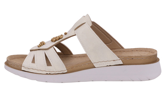 Klapki damskie letnie na rzep