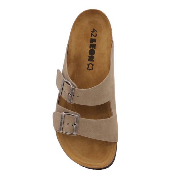 Klapki męskie casual profilaktyczne regulowane