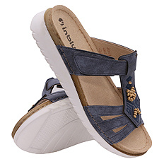 Klapki damskie letnie na rzep